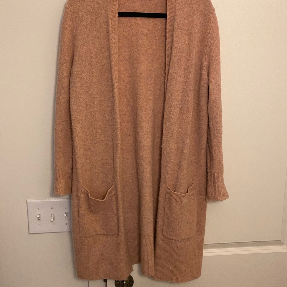 Dusty Rose Cozy Cardigan